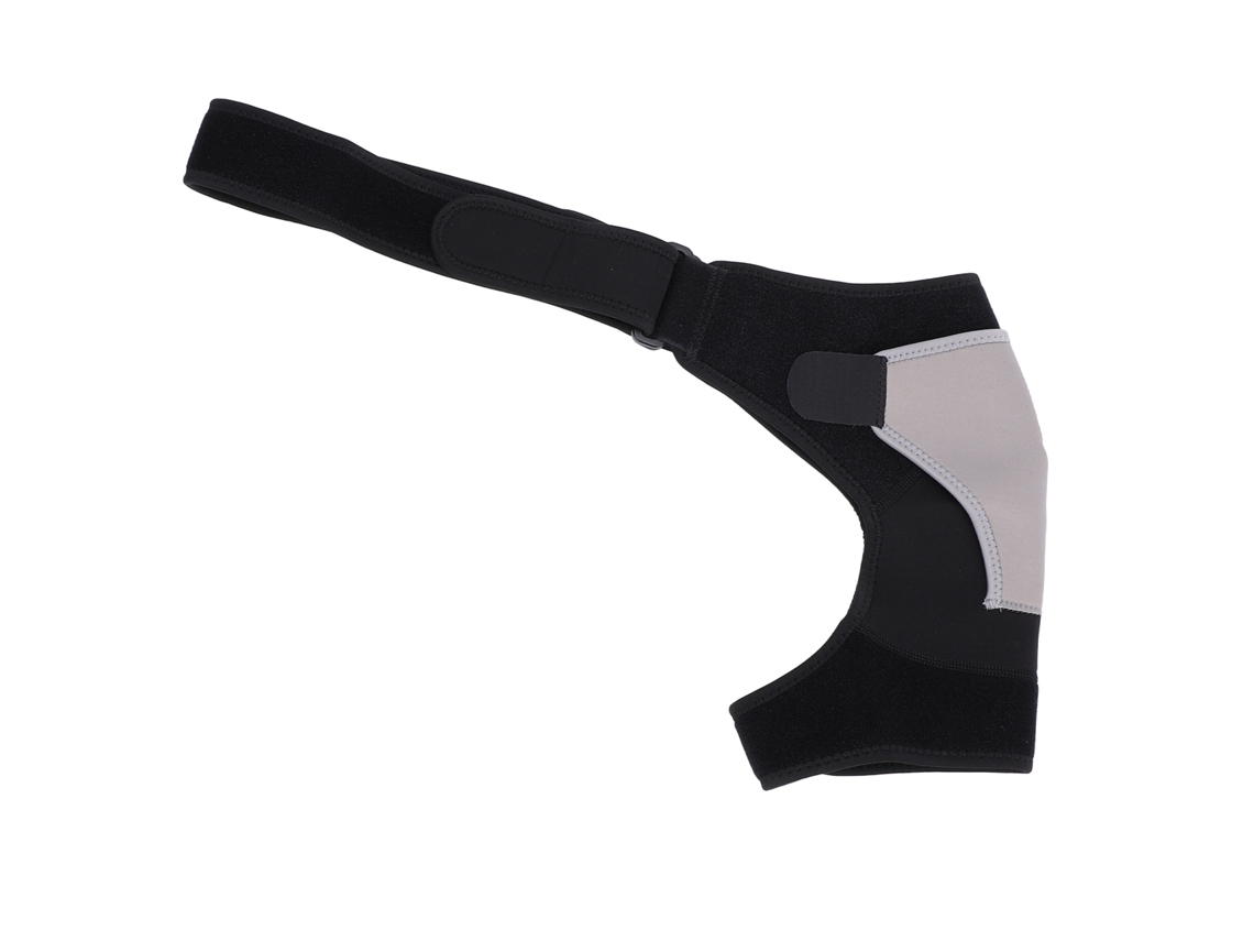 Vlrla-2026faja De Hombro Transpirable Absorbente Sudor Con Capa De Relleno Gruesa, Soporte Universal Para Recuperación Gris Negro