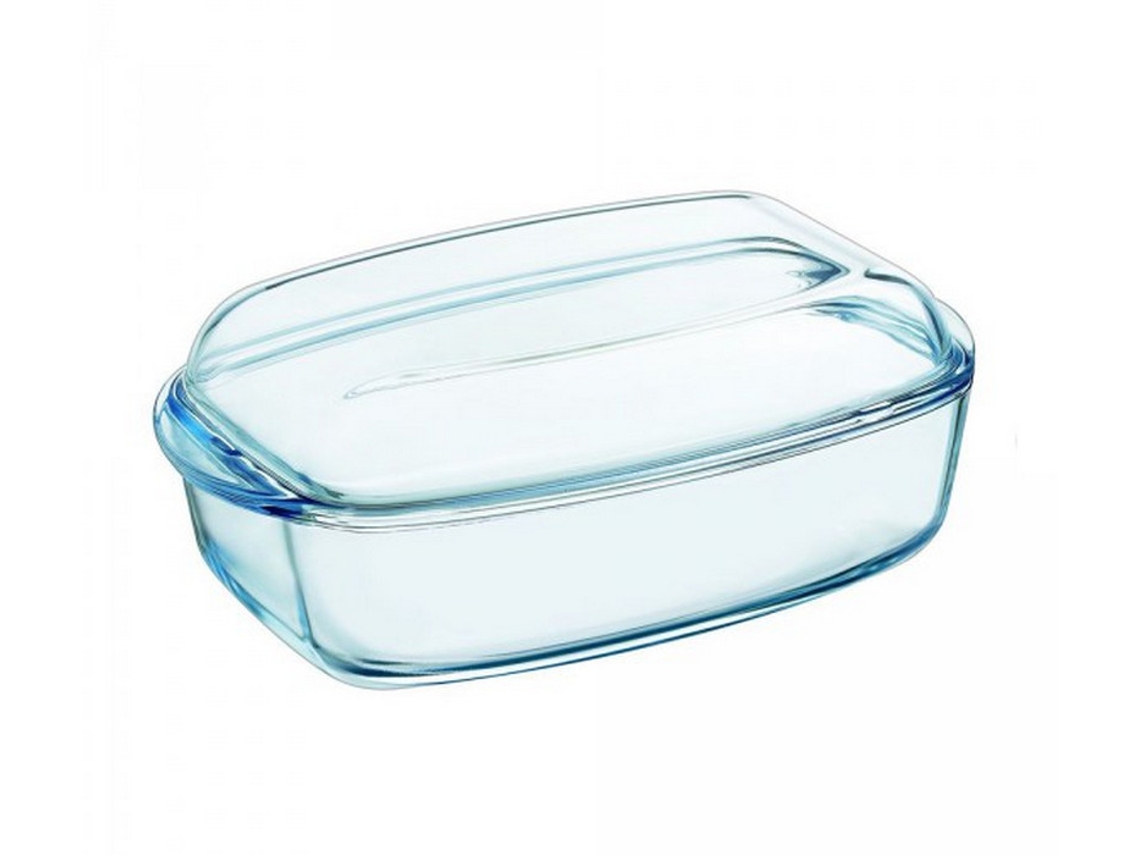 Cacerola Rectangular PYREX (Transparente-6,5l)