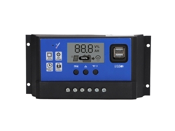 Controlador De Carga Solar Pwm De 60 A Y 12 V/24 V Con Identificación Automática De Paneles Fotovoltaicos.