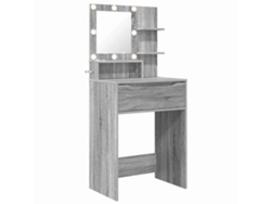Maison Exclusive - Mesas De Tocador De Dormitorio Gris Sonoma 80 X 39,6 X 135 Cm