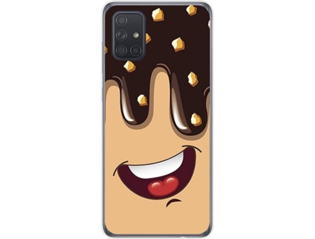 Carcasa Samsung Galaxy A71 TUMUNDOSMARTPHONE Dibujos Multicolor