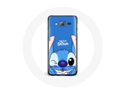 Funda para Samsung Galaxy Grand Prime Stitch Bonitinho Fundo Azul