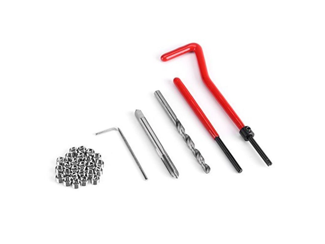 Kit de reparación de roscas M8, 30 piezas | Sin marca