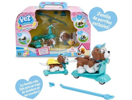 MuÁÂÁÂÁÂÁ±eca PET PARADE Pet Parade Family Scooter + Mum + Cachorro (Edad MÁÂÁÂÁÂÁ nima: 3 AÁÂÁÂÁÂÁ±os)