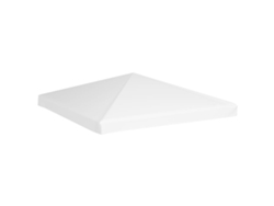 Toldo de cenador VIDAXL Blanco Tela (3x3 m)