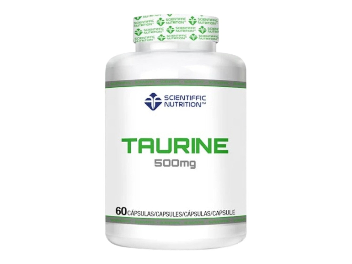 Taurina 500 mg 60 cápsulas FITNESSZONE