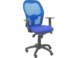 Silla de Escritorio Operativa PYC Jorquera Azul A (Brazos Ajustables - Malla)