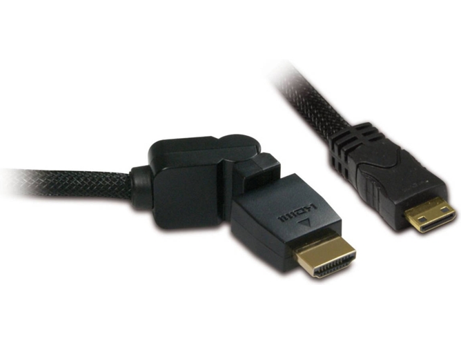 Cable HDMI (HDMI - 1.5 m - Negro)