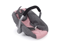 Silla De Muñecas Para Coche, Gris Rosa Bayer Chic 2000