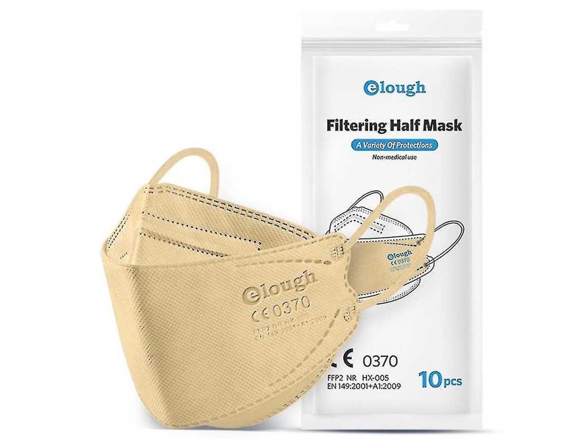 Mascarilla Facial Ffp2 Kn95, Protección De 4 Capas, Antipolución, 10/30/50 Unidades