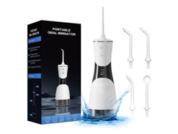 Irrigador bucal con pantalla OLED, resistente al agua IPX7, 5 modos, depósito extraíble de 350 ml, Eifson