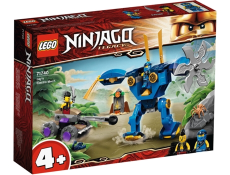 LEGO Ninjago: ElectroMech de Jay (Edad Mínima: ‍4 - 106 Piezas)