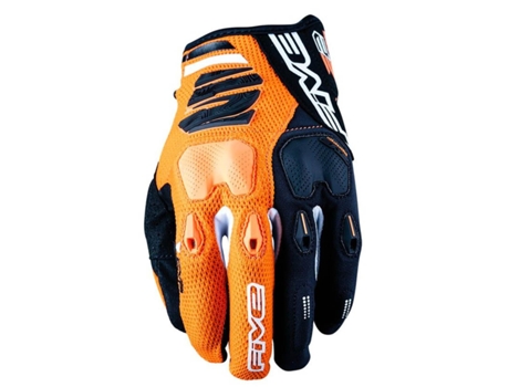 Guantes de Moto Unisex FIVE (2XL - Naranja)