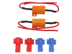 Kit De 2 Resistencias De Carga De 35 W Y 12 Ohmios Para Faros Antiniebla Led
