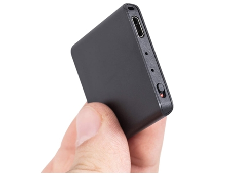 La grabadora activada por voz más delgada con 145 horas de capacidad de grabación Mp3 graba 24 horas de batería Caja de metal