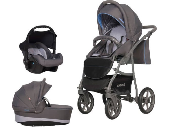 Carrito de Bebé Individual COLIBRO Focus 3 In 1 Baby Azul