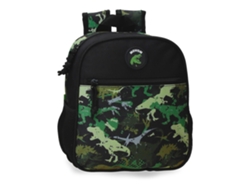Movom Mochila Escolar Raptors Poliéster Negro