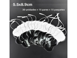 Adhesivo en gel para electrodos TENS/EMS MDUG (30 unidades, 5,5 x 8,9 cm)
