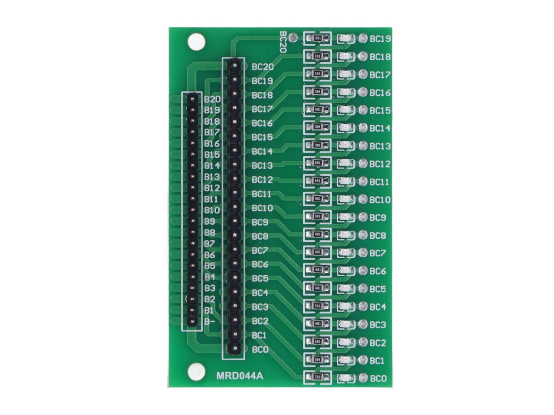 Placa De Protección De Batería De Litio Con Equilibrado E Indicador Led Para Detección De Cableado.