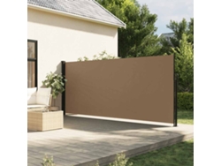 Toldo lateral retráctil 170x300 cm gris marrón Dkd Home Decor