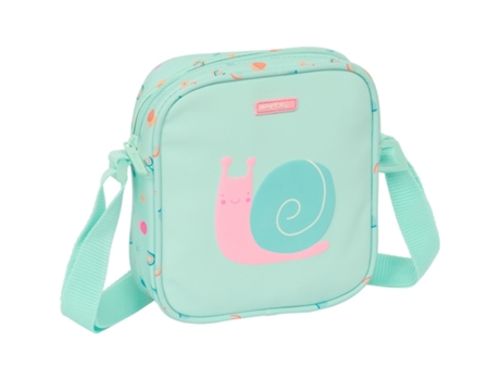 Preescolar Fácil De Limpiar Bolsa Bandolera Caracol SAFTA
