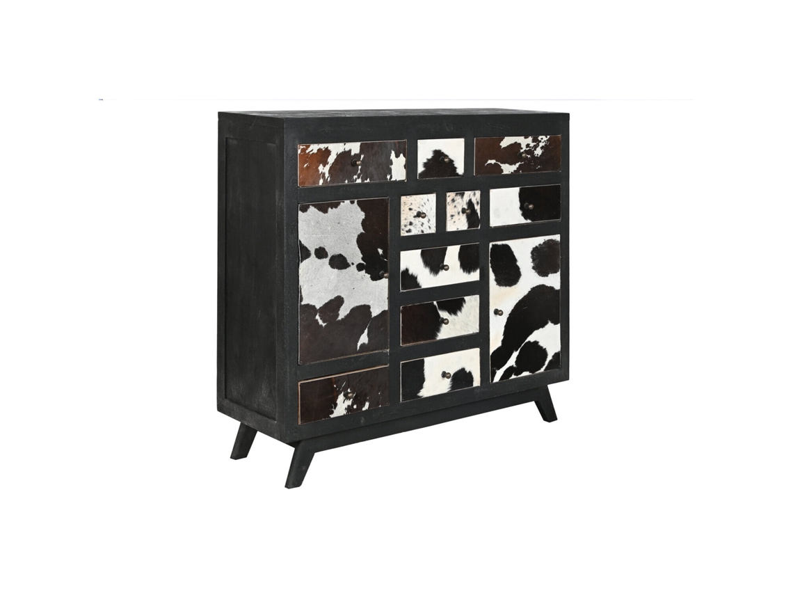 Cajonera Mango Piel Vaca 115x36x102cm