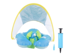 Flotador Infantil Con Parasol Extraíble, Piscina Circular Para Niños (l)