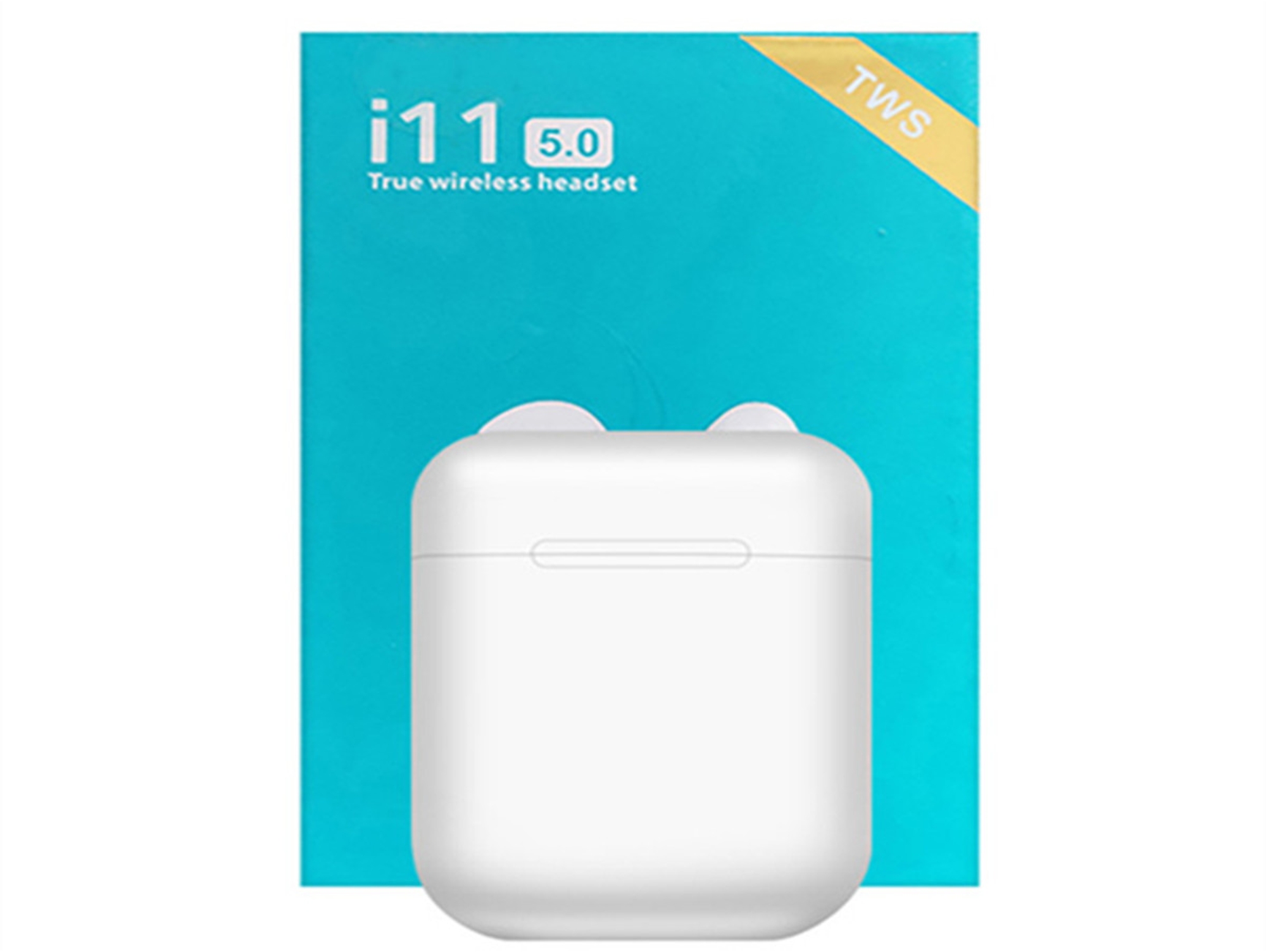 Auriculares Bluetooth True Wireless QIANAO i11 (In Ear - Micrófono - Blanco)