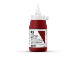 Pintura Acrilica Vallejo Studio 500 Ml (26 Rojo Granza)