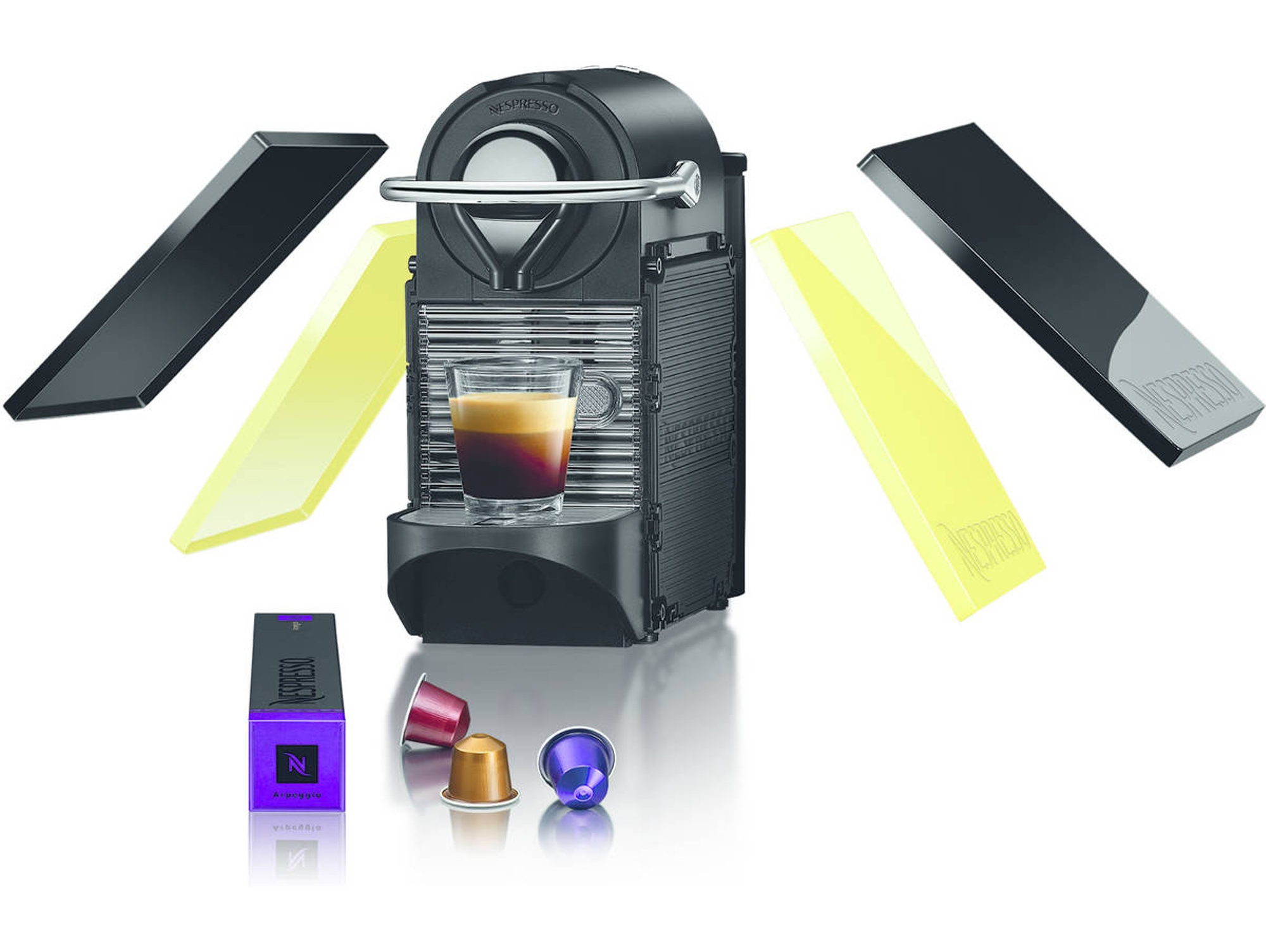 Cafeteras de Cápsulas KRUPS Nespresso XN3020  Amarillo