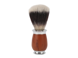 Pincel De Afeitar Para Hombre De Nylon Con Mango De Madera Ligero Y Suave Para Barba Cabello Salón Hogar