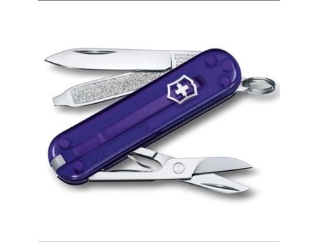 VICTORINOX Classic Sd Navaja Suiza Persa Indigo 58 mm 7 Funciones
