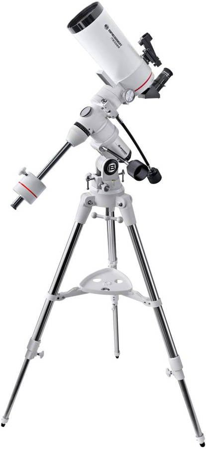 Telescopio Maksutov Messier mc1001400 montura exos1 bresser astronomico