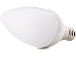 Bombilla LED GREENICE HO-C37-E14-5W-RC-W (Casquillo: E14)