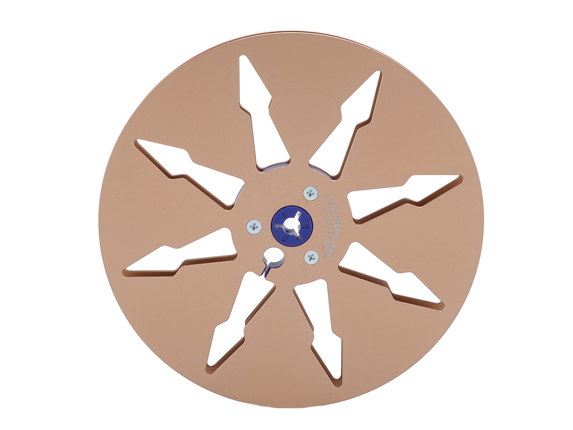 Carrete De Cinta Vacío De 1/4 De Pulgada Y 7 Pulgadas De Aleación De Aluminio Para Revox Studer
