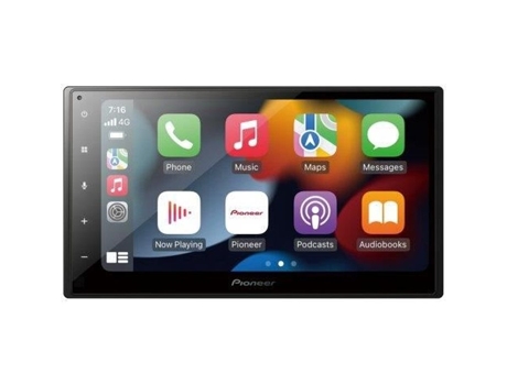 Pioneer SPH-DA360DAB 2 DIN Self-Radio 6.8 Capacitivo Capacitivo Flat USB DAB Bluetooth CarPlay Capacitivo inalámbrico