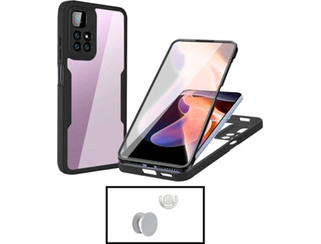 Kit Carcasa Anti-Crash Xiaomi 11i PHONECARE Negro
