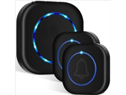 Timbre inalámbrico de 300 m de alcance, timbre inalámbrico enchufable, IP55, Truyuety