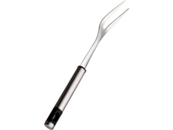 Tenedor Mediano En Forma De U De Acero Inoxidable Para Barbacoa, Ideal Para Carne Y Verduras.