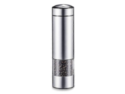 Molinillo de pimienta eléctrico Rosewell, molinillo de pimienta automático, molinillo de sal de acero inoxidable, alimentado por batería
