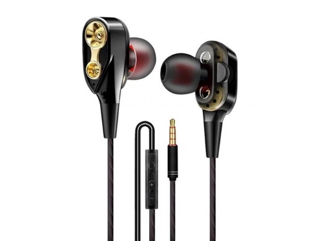 Auriculares con Cables SLOWMOOSE (Negro)