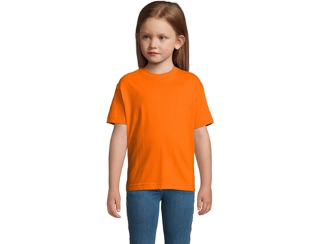 Camiseta de Hombre SOLS Imperial Naranja (4A)