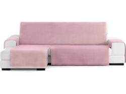 Funda de Sofá Chaise Longue TODOPARAMICASA Calma Rosa (Brazo Izquierdo - Tela  - 290 cm)