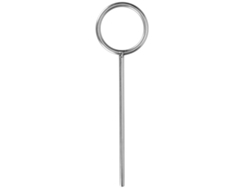 Anillo de soporte de acero inoxidable para uso en laboratorio, resistente, 60 mm