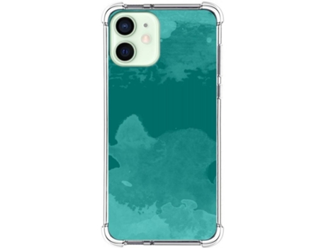 Carcasa iPhone 12 Mini (5.4) TUMUNDOSMARTPHONE Acuarela 06 Multicolor
