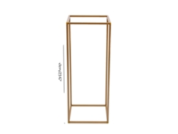 Soporte para flores, paquete de 10, fácil montaje, OEM dorado