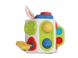 Pelota sensorial Walshlxq para bebés, cubo de actividades educativas, pelota de agarre multifuncional para bebés.