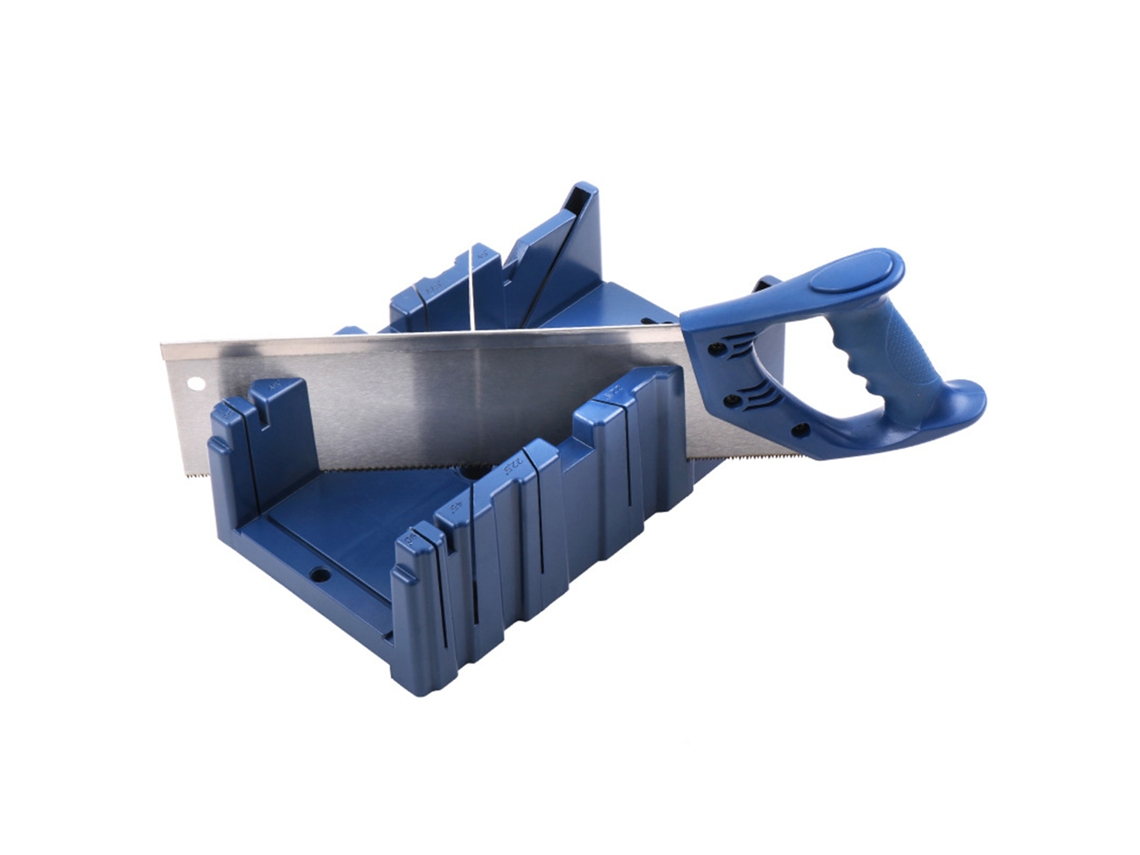 Caja angular para sierra ingletadora, ABS con cortes de 45 y 90 grados, armario para sierra angular