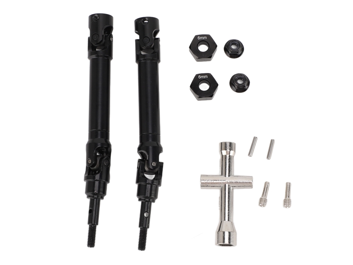 Eje De Transmisión Cvd Delantero De Acero Para Coche Rc Traxxas Slash 1/10 - Piezas De Repuesto De Alta Resistencia