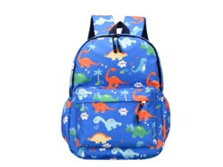 Mochila Para Niños Dinosaurio, Correas De Hombro Ajustables - Mochila Para Niños Y Niñas Azul CHRUI